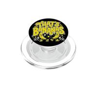 That’s Bananas Retro Yellow Fruit Summer Characters PopSockets PopGrip per MagSafe