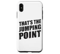 That´s The Jumping Point Divertente detto Denglisch Denglish Custodia per iPhone XS Max