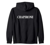 That Says Chaperone Shirt - Un Design Che Dice chaperone Felpa con Cappuccio