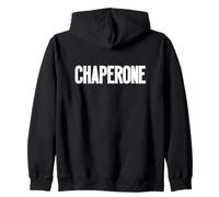 That Says Chaperone Shirt - Un Design Che Dice chaperone Felpa con Cappuccio