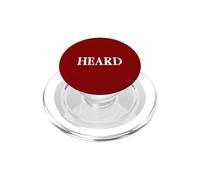 That Says HEARD Shirt - Un design che dice HEARD PopSockets PopGrip per MagSafe