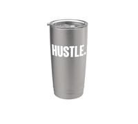 That Says Hustle Shirt - Un design che dice trambusto Bicchiere termico in acciaio inox doppia parete