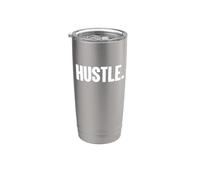 That Says Hustle Shirt - Un design che dice trambusto Bicchiere termico in acciaio inox doppia parete
