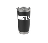 That Says Hustle Shirt - Un design che dice trambusto Bicchiere termico in acciaio inox doppia parete
