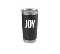That Says Joy Shirt - Un design che dice gioia Bicchiere termico in acciaio inox doppia parete