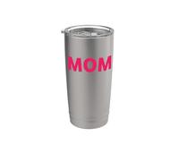 That Says MOM Shirt - Un design che dice mamma Bicchiere termico in acciaio inox doppia parete