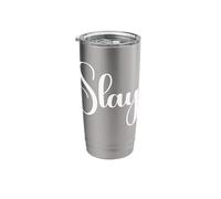 That Says Slay Shirt - Un design che dice uccidere Bicchiere termico in acciaio inox doppia parete
