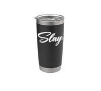 That Says Slay Shirt - Un design che dice uccidere Bicchiere termico in acciaio inox doppia parete