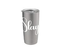That Says Slay Shirt - Un design che dice uccidere Bicchiere termico in acciaio inox doppia parete