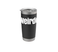 That Says Weirdo Shirt - Un design che dice strano Bicchiere termico in acciaio inox doppia parete