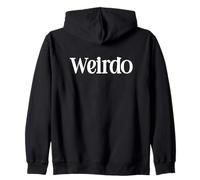 That Says Weirdo Shirt - Un Design Che Dice Strano Felpa con Cappuccio