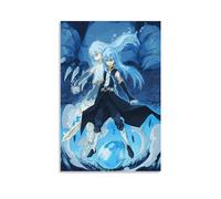 That Time I Got Reincarnated As A Slime Anime, poster decorativo da parete, per soggiorno, camera da letto, decorazione moderna per camera familiare, 20 x 30 cm