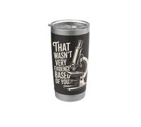 That Wasn't Very Evidence-Based Of You Scienza Medico Nerd Bicchiere termico in acciaio inox doppia parete