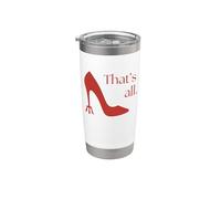 That's All Miranda Quotes Tacchi alti Devil's Pitchfork Heel Bicchiere termico in acciaio inox doppia parete