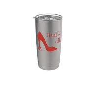 That's All Miranda Quotes Tacchi alti Devil's Pitchfork Heel Bicchiere termico in acciaio inox doppia parete