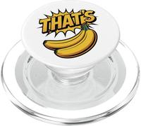 That's Bananas, divertente gioco di parole pop art a fumetti con frutta PopSockets PopGrip per MagSafe
