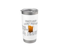 That's Cute Now Bring Your Pappy A Beer T Shirt Bicchiere termico in acciaio inox doppia parete