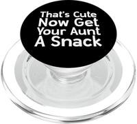 Thats Cute Now Get Your Aunt A Snack - Thanksgiving Family PopSockets PopGrip per MagSafe