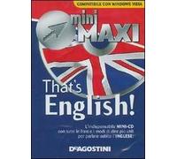 That's English. Con mini CD. Ediz. bilingue