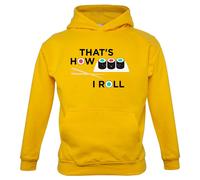 That's How I Roll Sushi - Bambini Felpa/Maglione - Giappone Pesce Cibo
