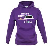 That's How I Roll Sushi - Bambini Felpa/Maglione - Giappone Pesce Cibo