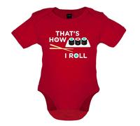 That's How I Roll Sushi - Bambino T-Shirt / Body - Giappone Pesce Cibo