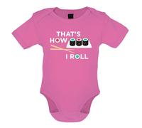 That's How I Roll Sushi - Bambino T-Shirt / Body - Giappone Pesce Cibo