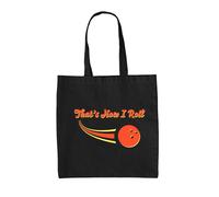 That's How I Rotolo Bowling - Tela Borsa Grande - Bombetta Ciotola Dieci Pin