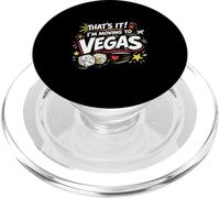 That's It I'm Moving to Las Vegas Bold Style Funny Travel PopSockets PopGrip per MagSafe