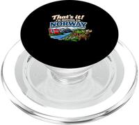 That's It I'm Moving to Norway Divertente Norvegia Viaggi Umorismo PopSockets PopGrip per MagSafe