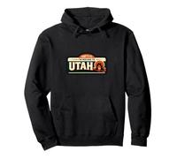 That's It I'm Moving to Utah Sale da Esterno Vintage Ski Pass Felpa con Cappuccio