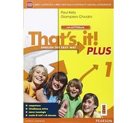 That's it! Plus. Con CiviltàLIM. Per la Scuola media. Con e-book. Con espansione online. Con libro (Vol. 1)