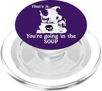 That's It You're Going in the Soup Cat Witch Witches Brew PopSockets PopGrip per MagSafe