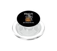 That's It (You're Going In The Soup) - Divertente gatto medievale PopSockets PopGrip per MagSafe