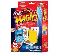 That's Magic Svengali Card Kit per Bambini - 25 incredibili Trucchi magici con Mazzo di Trucchi Self-Working - Include Tutorial Video Passo Dopo Passo - Divertente Set Magico Regalo per Ragazzi e