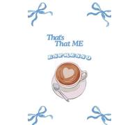 That's Me Espresso Journal: Sabrina Carpenter Inspired