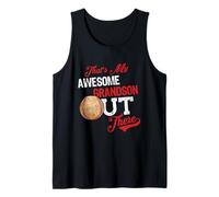 That's My Awesome Grandson out There Baseball Lovers Canotta