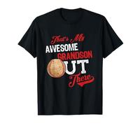 That's My Awesome Grandson out There Baseball Lovers Maglietta