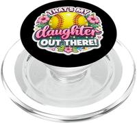 That's My Daughter Out There Orgoglioso Softball Mamma Madre Mamma PopSockets PopGrip per MagSafe