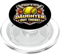 That's My Daughter Out There Orgoglioso Softball Padre Papà Papa PopSockets PopGrip per MagSafe