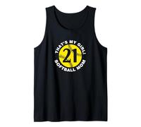 That's My Girl #21 Softball Mamma Festa della mamma Fast Pitch Fan Canotta