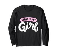 That's My Girl That's My Dad Padre e figlia corrispondenti Maglia a Manica