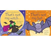 That's not my Witch... & That's not my Bat.. 2 Books Set by Fiona Watt