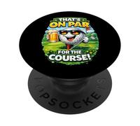 That's On Par For The Course Divertente Golf Birra Umorismo PopSockets PopGrip Adesivo
