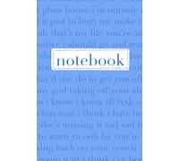 That's So True - Gracie Abrams Notebook: 5.25 x 8 in. 100 Pages