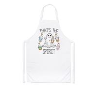 That's The Spirit Ghost Costume Da Cucina Con Fantasma E Zucca Spaventosa