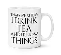 That's What i Do Bevanda Tè E Know Things 284ml Tazza Divertente Citazione Papà