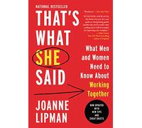 Joanne Lipman That's What She Said (Tascabile)