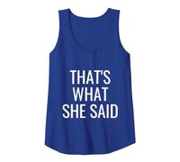 That's What She Said Workplace Quotes Office Canotta, Donna, Blu Reale, M