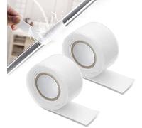 THATSRAD 2 Rotoli Nastro Silicone Autoagglomerante 2,5 cm*3 Metri Sigillante Nastro Termorestringente Impermeabile per Riparazioni e Sigillamenti Tubi Cavi